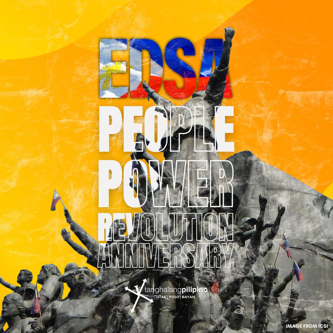 tanghalangPH's tweet photo. Sa paggunita natin ng EDSA People Power Revolution, patuloy tayong manindigan para sa katotohanan!

Makilahok sa ikalawang linggo ng ANG PAG-UUSIG. Magkita-kita tayo sa Tanghalang Ignacio Gimenez!

#AngPagUusig
#TanghalangPilipino
#TP36
#MulingPaghatol
#UtakPusoBayan https://t.co/WJM6rHGcKW