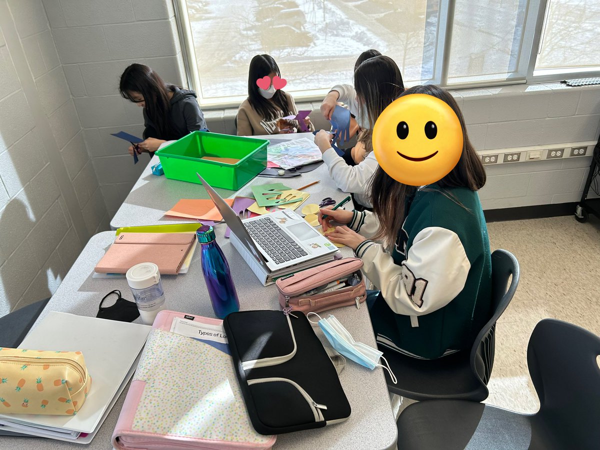 MsJLau's tweet photo. @NokiidaaPS LH (Lib helpers) at work. Getting our March bulletin board materials ready and preparing the education kits for Standing in the Doorway: Lived Histories &amp; Experiences of the Chinese Community. The education kits will be part of the touring exhibition. Check it out 👇🏼 https://t.co/yWfxgtT7fz