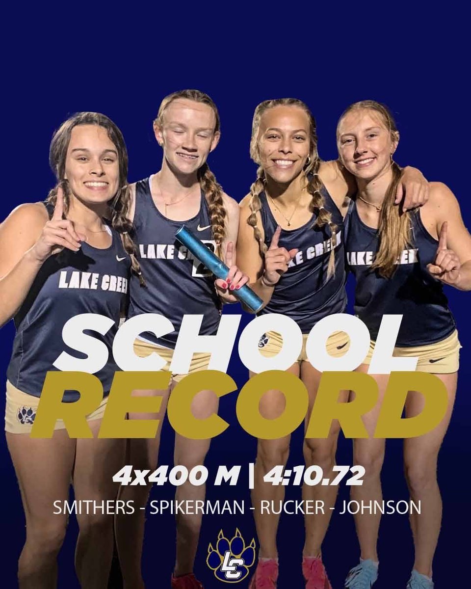Lake Creek Women’s Track & Field tweet media