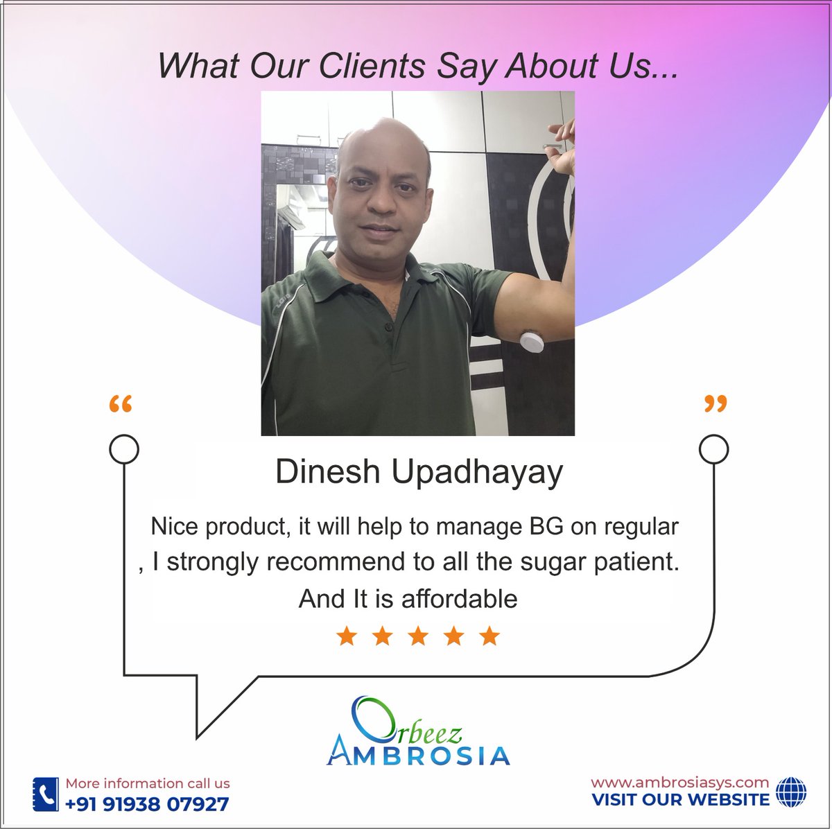 OrbeezE's tweet photo. User From West Bengal, India using Ambrosia Nightrider Blucon with Freestyle Libre Pro for continuous glucose monitoring from the past one year.
#feedback #review #reviews #customerfeedback #testimonial #happycustomer #love #Blucon #customer #follow #customerview #customers https://t.co/xrcRkOMWJh