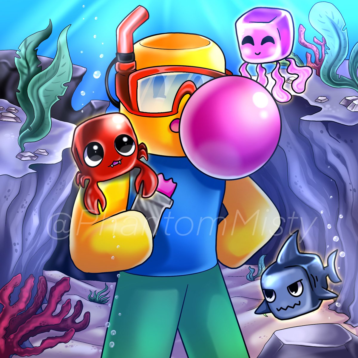 KhingsP commission open on X: robux #robloxart / X