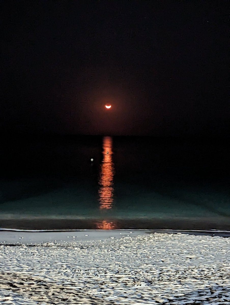 'Fire Moon' on #sevenmilebeach #caymanislands