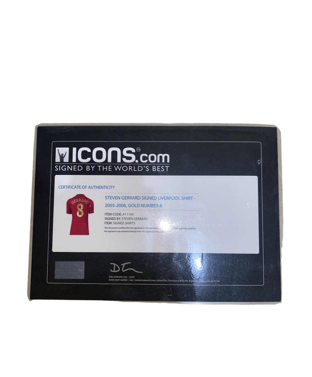 #Jersey4Sale

Framed Liverpool 2006 home jersey signed by Steven Gerrard.

Lengkap dengan COA dari Icons Memorabilia

Harga Rp.4.999.999

<a href="/Jerseyforum/">The OG Indonesian Blokecore</a>