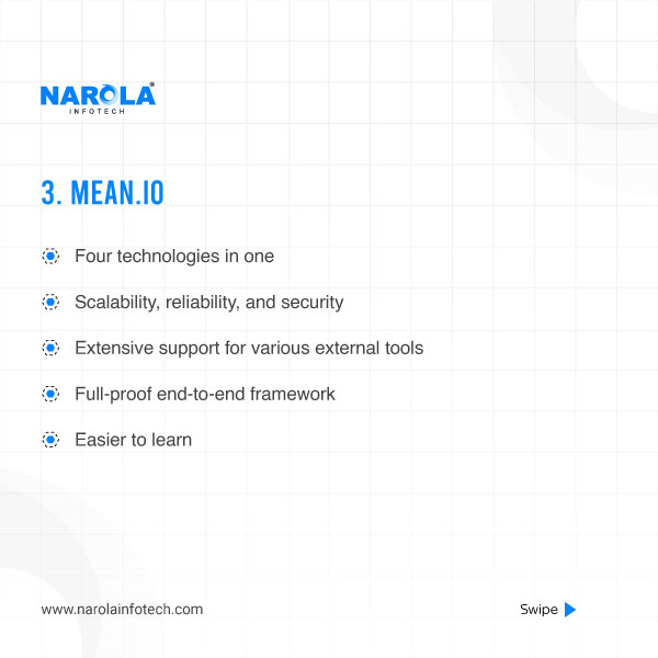narolainfotech's tweet photo. We hope this post lets you know some of the topmost #NodeJS #frameworks and their specialties.
 
To know more, read our blog: https://t.co/KuA8Q7r7sH

#washingtondc #boston #softwarecompany #softwaredevelopmentcompany #itcompany #javascripts #nodejsprogrammer #nodejs #NewYork https://t.co/Xwu1MZmM7l