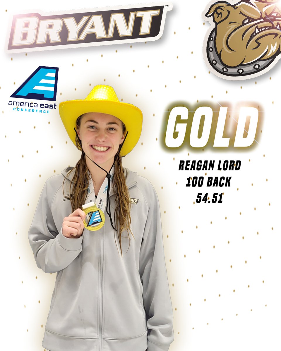 Bryant_SwimDive's tweet photo. Reagan and Julia make it two Bulldogs on the podium in the 100 back! https://t.co/3EztKyA48x