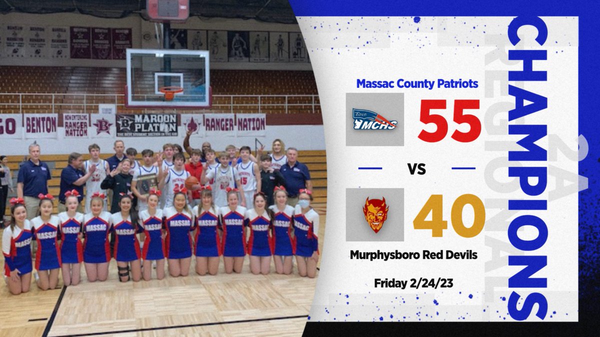MCHS_Patriots's tweet photo. Back to Back 2A Regional Champions...GO PATRIOTS!!! @the_sirr_conf @section618 @wmixsports @areasports @stlhssports @thesouthernspt @gabisorrentino_ @jsiegelsports @rwbcfan @theadambwells @blakesandlin @jcjensen94 @massachigh @wmokradio @massacunit1 @massacbball @1035espn https://t.co/Lrb2dKgVvl