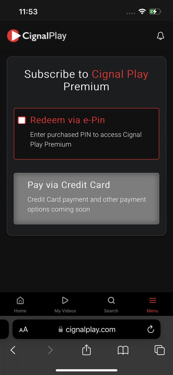nikkacossette's tweet photo. #UAAP85, why are you making it hard for people to watch the games?🥺Wanted to watch but I have to
1. Create a CignalPlay account
2. Pay a subscription to watch UAAP (but you don’t accept CC or Gcash⁉️)
3. Find a partner merchant to purchase an e-pin 

Talk about inconvenience 😤 https://t.co/LTR9NwL6fu