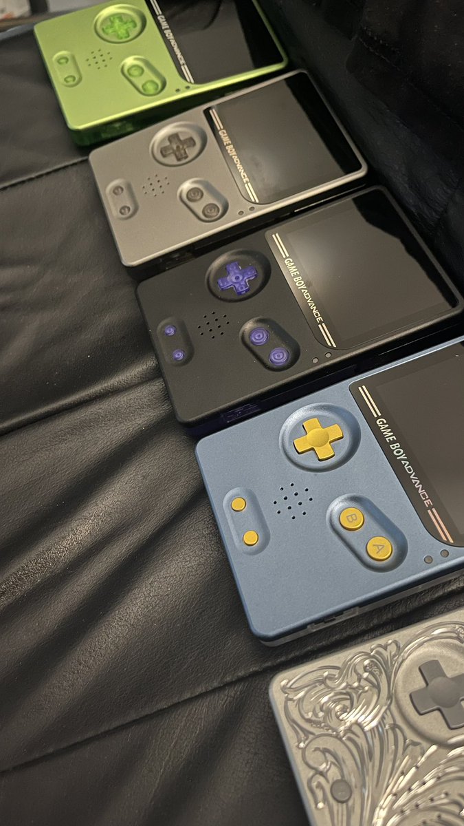 TheShaineSmith's tweet photo. Coming soon.  Gameboy Advance Sp.     will be releasing these to the public soon.  #GameBoyAdvance #gaming #Videogame #Aluminum #slate https://t.co/fOSlkoLMkw