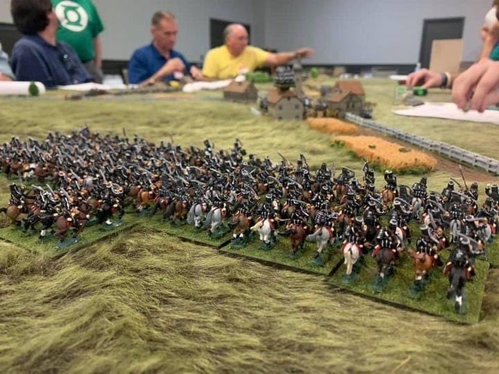 Game the Seven Years War in 1:4 figure ratio, they said. It will be fun, they said.

Well, they didn’t lie. 
#wargaming #tabletopgaming #paintingminis #historicalwargaming #15mm #toysoldiers #18thcentury