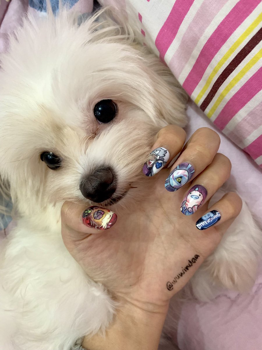 wuwindaa's tweet photo. Spend my last weekend making this @DimensionalsRPG Nail Art for @DimensionalsArt 🥰
Tell me if you want one for your girlfriend😍❤️‍🔥
Comment down below which nail is your favorite one👇
Thank you for this creative opportunity🤝@SashaMackinnon @MinoGamesInc #DIMENSIONALSARMY https://t.co/JDJcc815ha