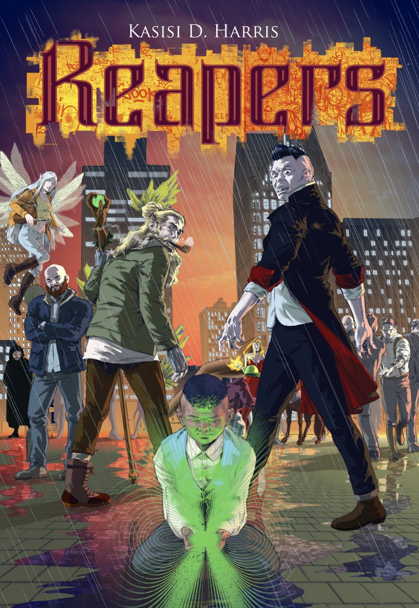 Kaz68157611's tweet photo. They say death finds us all?  You can't run from it.  But... What if you become it?  Find out in the upcoming comic, Reapers.  Coming Soon! https://t.co/ezj6SFrwvw