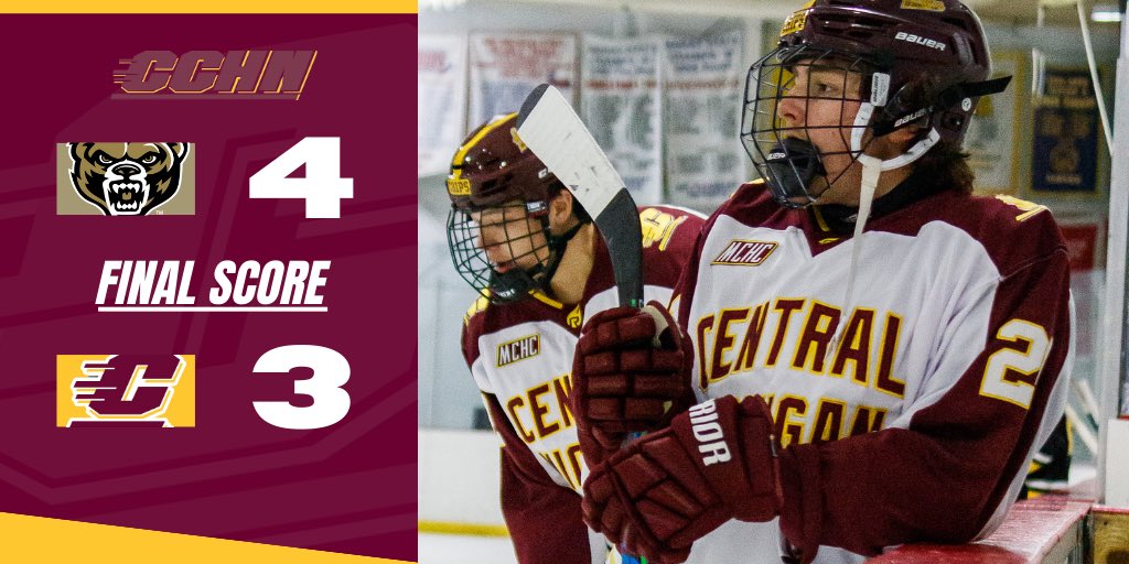 CMUHOCKEYDIII's tweet photo. Not the way we wanted to end the season but glad we had some fun along the way ♥️ #ThankYou #ForeverFireUp https://t.co/uyO8KvU7k3