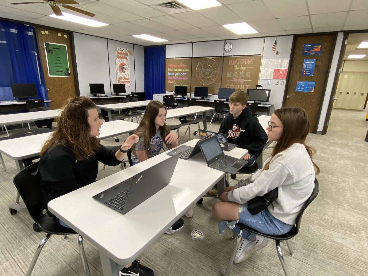 bhs_jagk's tweet photo. “Fun Friday” here at BHS!  We submitted business plans followed up by The Game of Life and/or Monopoly, while the Regional CDC Business Plan team met with the Business teacher to forge ahead fine tuning details. #JAGKansas #JAGFamily #TPOD #funfriday https://t.co/KKStozDMLx
