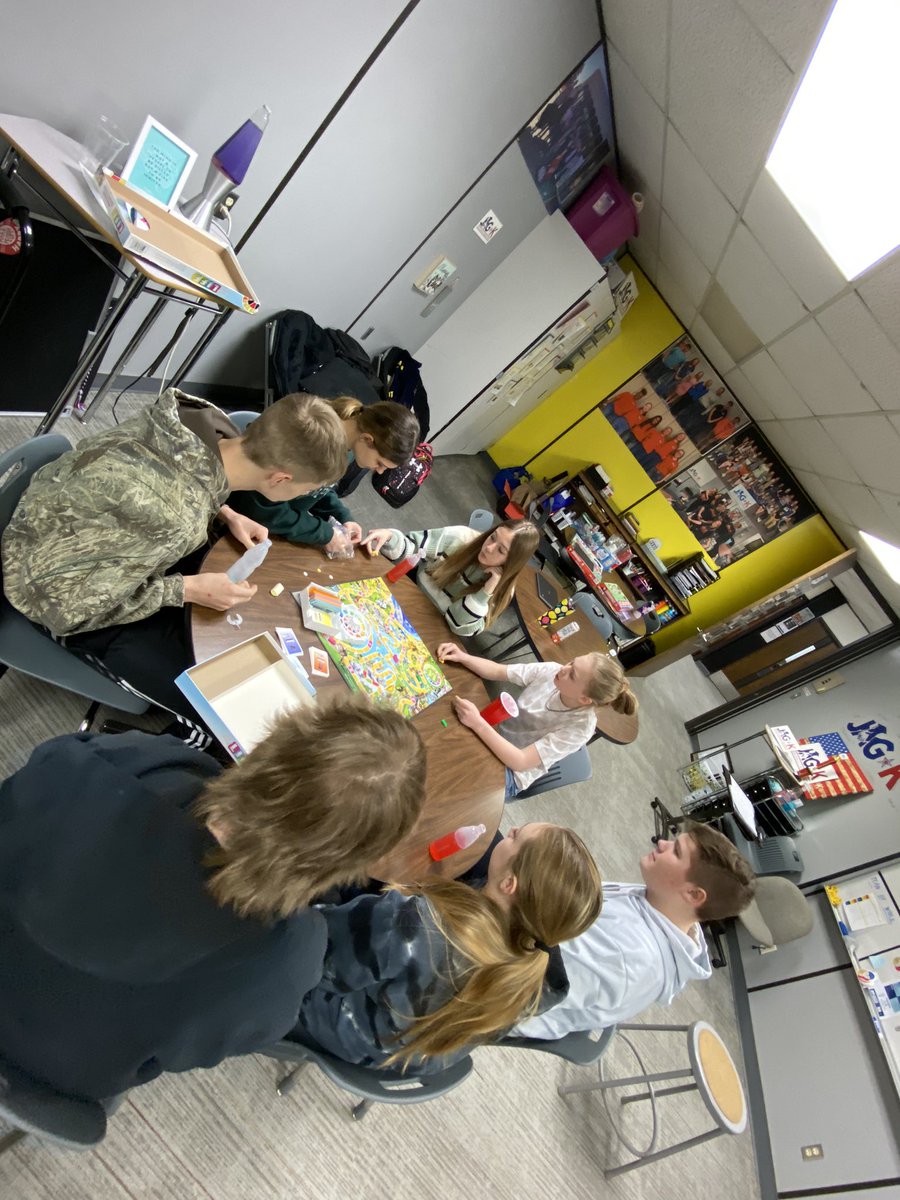 bhs_jagk's tweet photo. “Fun Friday” here at BHS!  We submitted business plans followed up by The Game of Life and/or Monopoly, while the Regional CDC Business Plan team met with the Business teacher to forge ahead fine tuning details. #JAGKansas #JAGFamily #TPOD #funfriday https://t.co/KKStozDMLx