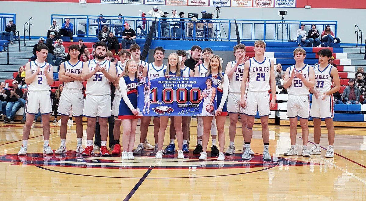 Congratulations on 1,000 career points, Jett!