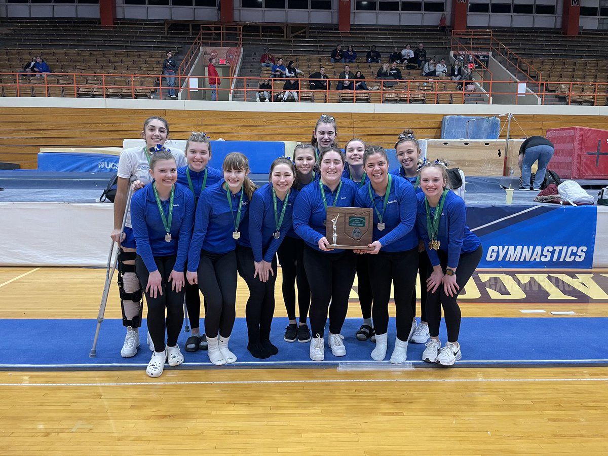 awgymnastics's tweet photo. Heading to Columbus, we are STATE BOUND!!!! Go Generals!! Also congrats to Brooke Miller for qualifying for states as a individual!!! https://t.co/1CFQXsaORm