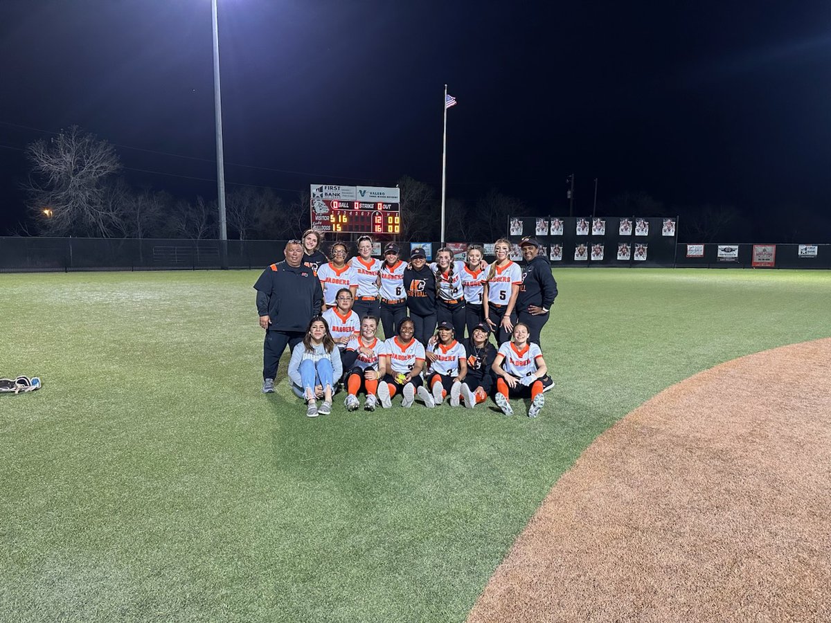 Congratulations to the Lady Badgers who beat Pettus 16-12.