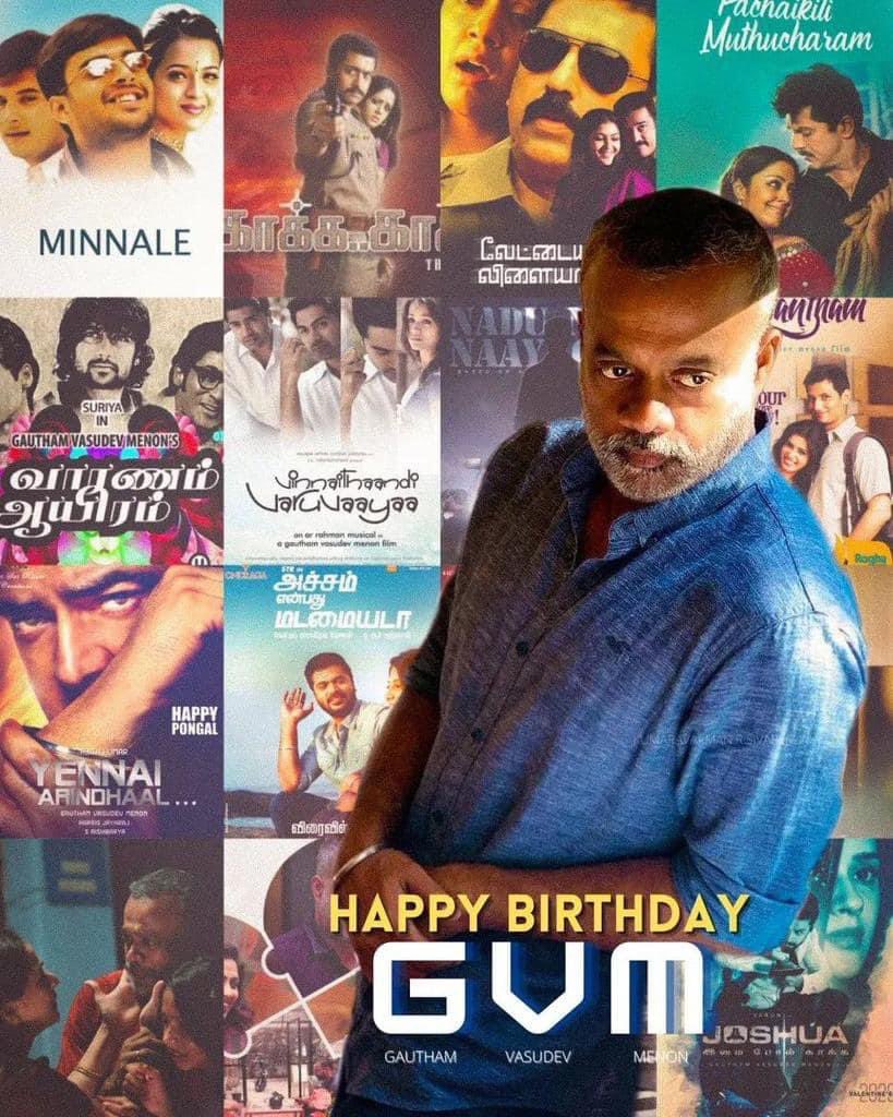 RamSimbuTalks's tweet photo. Happy birthday to My All Time Fav Director #GauthamMenon ❤️ Have a Great Year Ahead 🎂🙏💥✌️@menongautham
Can't wait for #PathuThala 🔥❤️🔥
#HBDGVM
#HappyBirthdayGVM
#HappyBirthdayGauthamMenon
#GVMForever ❤️ https://t.co/qrAcsChAL1