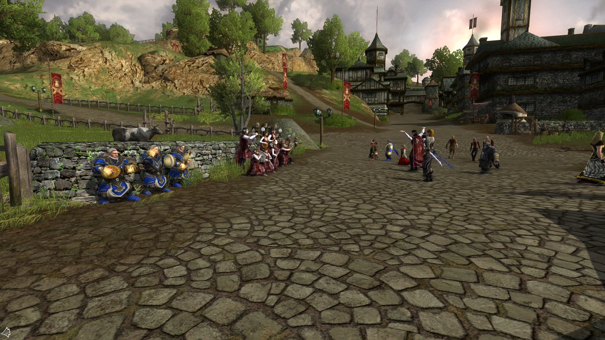 TheEnclaveBand's tweet photo. The Enclave had a great time playing at the Friday Night Jam session tonight on Brandywine.  All the great bands and a fabulous crowd made for a really fun time.  We love playing for everyone. #lotro #lotrofamily https://t.co/EZKSGtdIlv