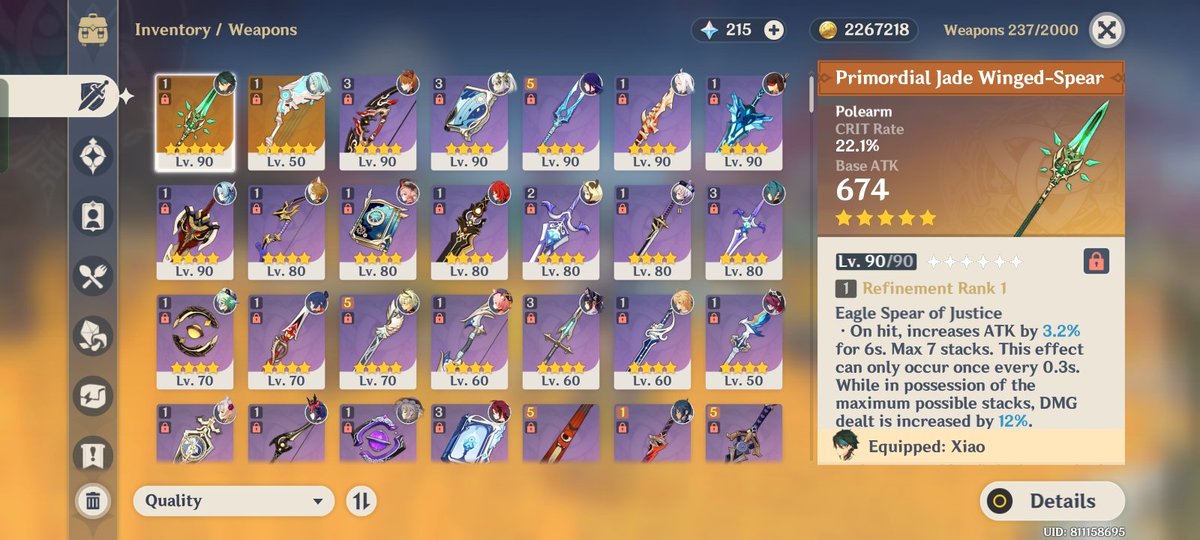 DiamondIs_Dead's tweet photo. Trading 12x5 ar56 asia acc
LF: robux
NGF &amp; I don't offer!
- Nahida
- Xiao
- Childe
- C1 Qiqi
- Shenhe
- Raiden
- Eula
- C1 Diluc
- PJWS
- Skyharp bow
#royalehightrades #royalehightrade #royalehightrading #adoptmetrading #Adoptmetrade #genshintrade #genshintrading #robux https://t.co/R0jff7sd8t