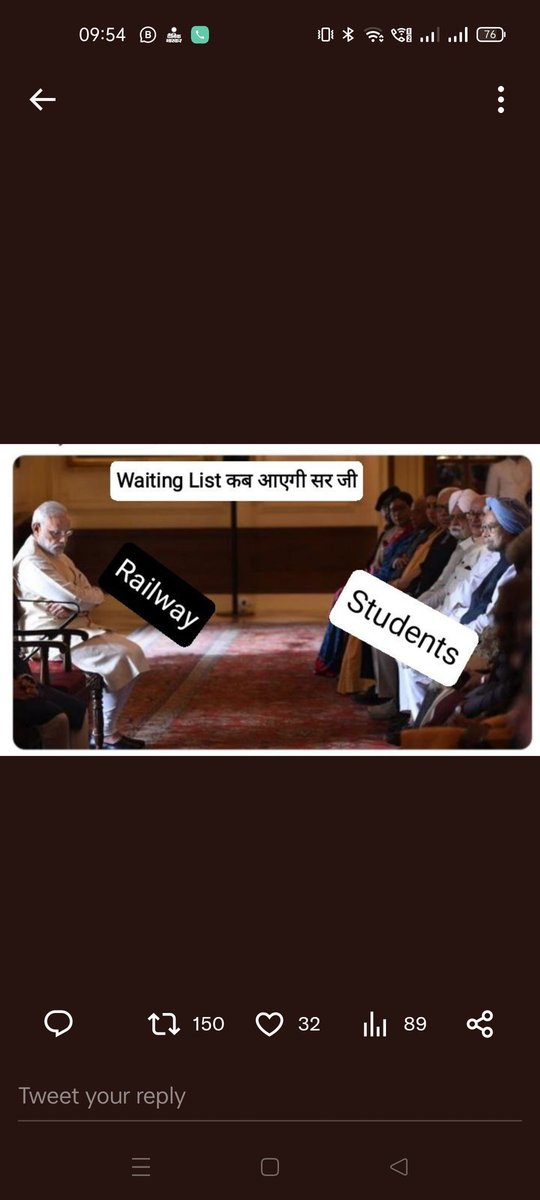 BantyBharatpur's tweet photo. #railway_groupd_waiting_do
@AshwiniVaishnaw 
@RailMinIndia 
@PMOIndia 
@BJP4India 
Railway m waiting do . https://t.co/EULgnTKwDC