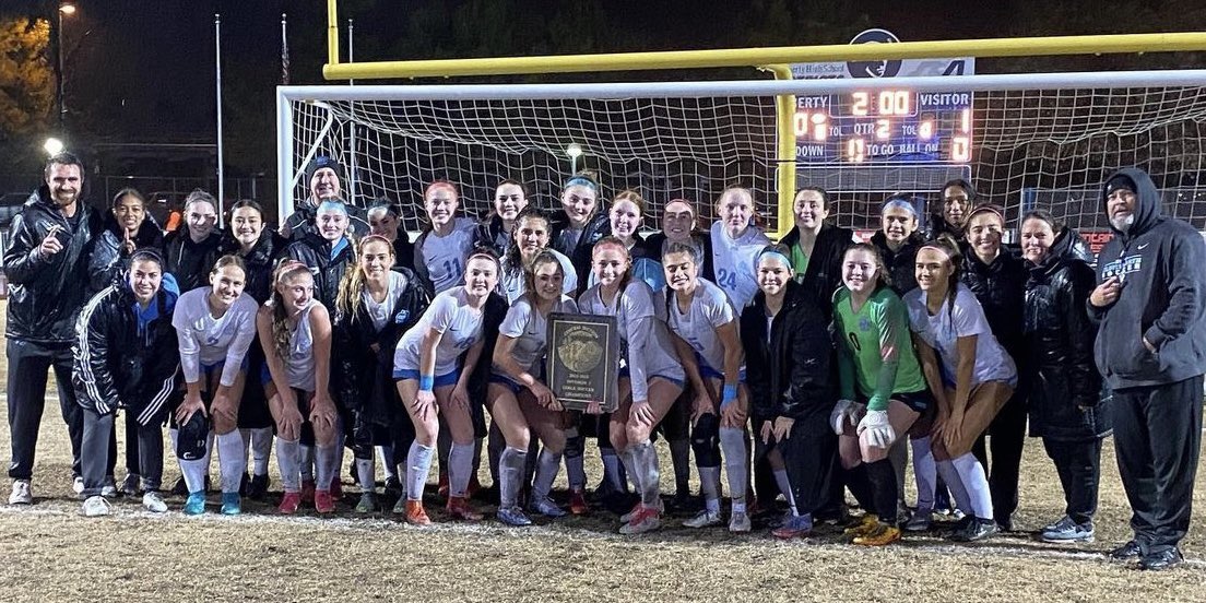 CN_GIRLS_SOCCER's tweet photo. Clovis North Lady Bronco ⚽️ … 2023 Division 1 Central Section / Valley Champions. @CNECPrincipal @PAGMETER @FresnoBeeSports @AllStarGameBen https://t.co/IEQFv4fVte