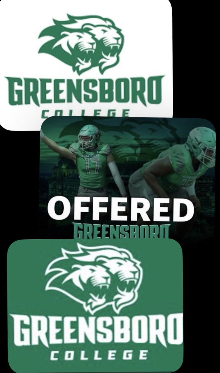 I had a great visit and sit down with <a href="/Coach_card/">Tyler Card</a> and I’m very grateful to have received an offered from <a href="/GC_Pride_Fball/">Greensboro College Football</a>. #BuildtheBoro <a href="/CoachWatson_48/">Scoot Watson</a> <a href="/YoureNextTrain1/">Y. N. T. 🤘🏿🤘🏾🤘🏼</a> @JLMannFB1