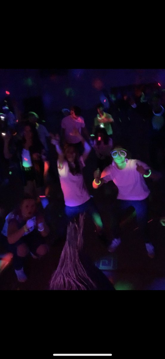 When you DJ the school dance and promise your students you’ll have a pink Mohawk..you have to deliver..StuCo Glow Dance 2023..great time by all!!