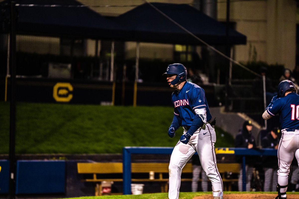 UConnBSB's tweet photo. Luke has the first multi-homer game for a Husky this season! #HookC https://t.co/Od4Xq5a2QO