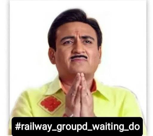 NARENDR18446911's tweet photo. #railway_groupd_waiting_do #railway_groupd_waiting_do #railway_groupd_waiting_do @AshwiniVaishnaw @AmitShah @PMOIndia @RahulGandhi @RailMinIndia Sir, we need waiting RRB Level 1 post. We waiting for 4 yrs. Please released additional vacancy. We won't get another chance. https://t.co/4fsRH1sRpb