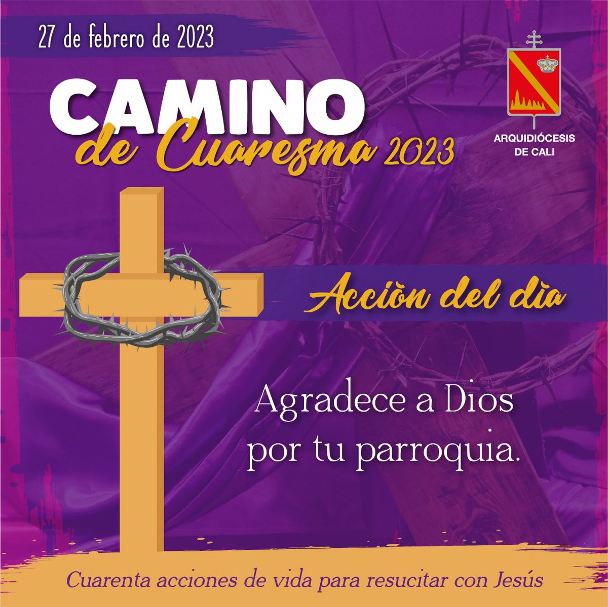 Arqui_Cali's tweet image. #CaminoDeCuaresma✝️ #Día6🙏