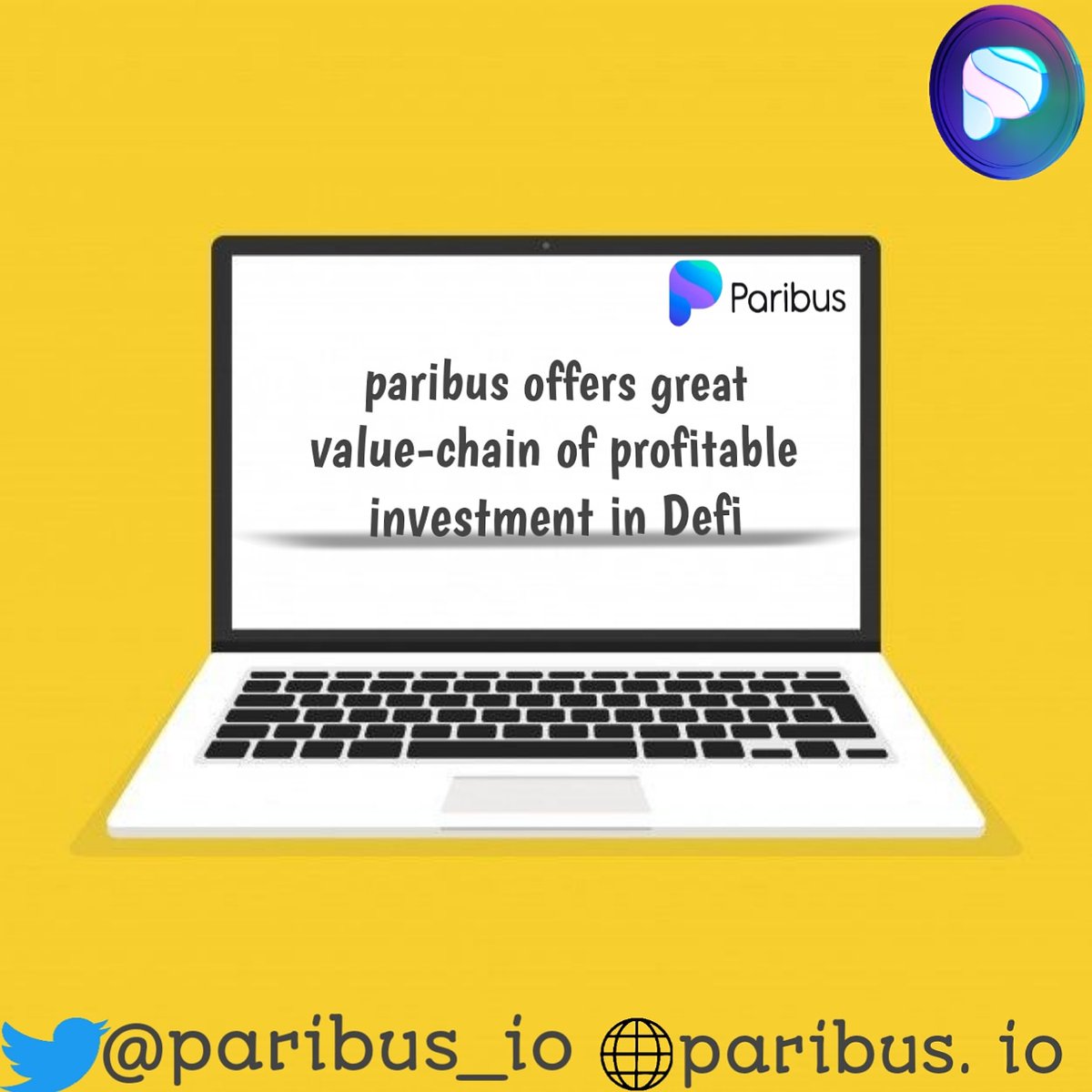 AbrahamUdex's tweet photo. Paribus offers great value-chain of 
Profitable investment in Defi
#paribus
#NFTs https://t.co/ekwqqTAz32