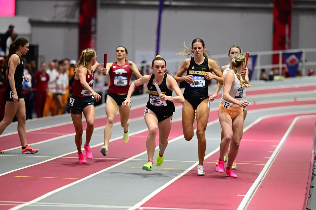 MizzouTFXC's tweet photo. The Tigers take seventh in the women's DMR running 11:22.70 🐯 https://t.co/9qyIHZKMyl