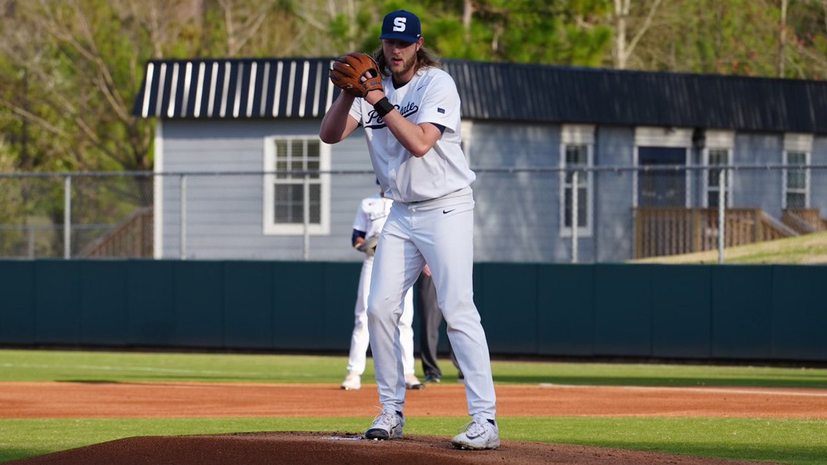 PennStateBASE's tweet photo. Hear from @d_ouderkirk after his 11 K performance tonight!

He talks about the work of @tommy_bramley behind the plate, the boost from our offense and our pitching staff’s performance today!

#WeAre https://t.co/p0xXQo1JC6
