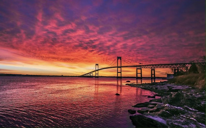 storman_norm33's tweet photo. Morning Colors 
#photography #sunrise #bridges https://t.co/18ZGZs9v9D
