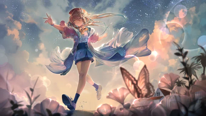 【動画絵】ずっと、 #オリジナル #ずっと、  