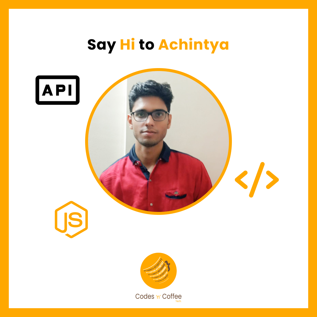 cnctechofficial's tweet photo. Say hello to our new coding ninja, Achintya Mishra!

Achintya is an intern and will be responsible for creating the APIs for our applications. With his logical mind and passion for coding, we know he'll be the "API ke Deewane" of our team.

#technology #startups #developers https://t.co/rTp1wbofNW