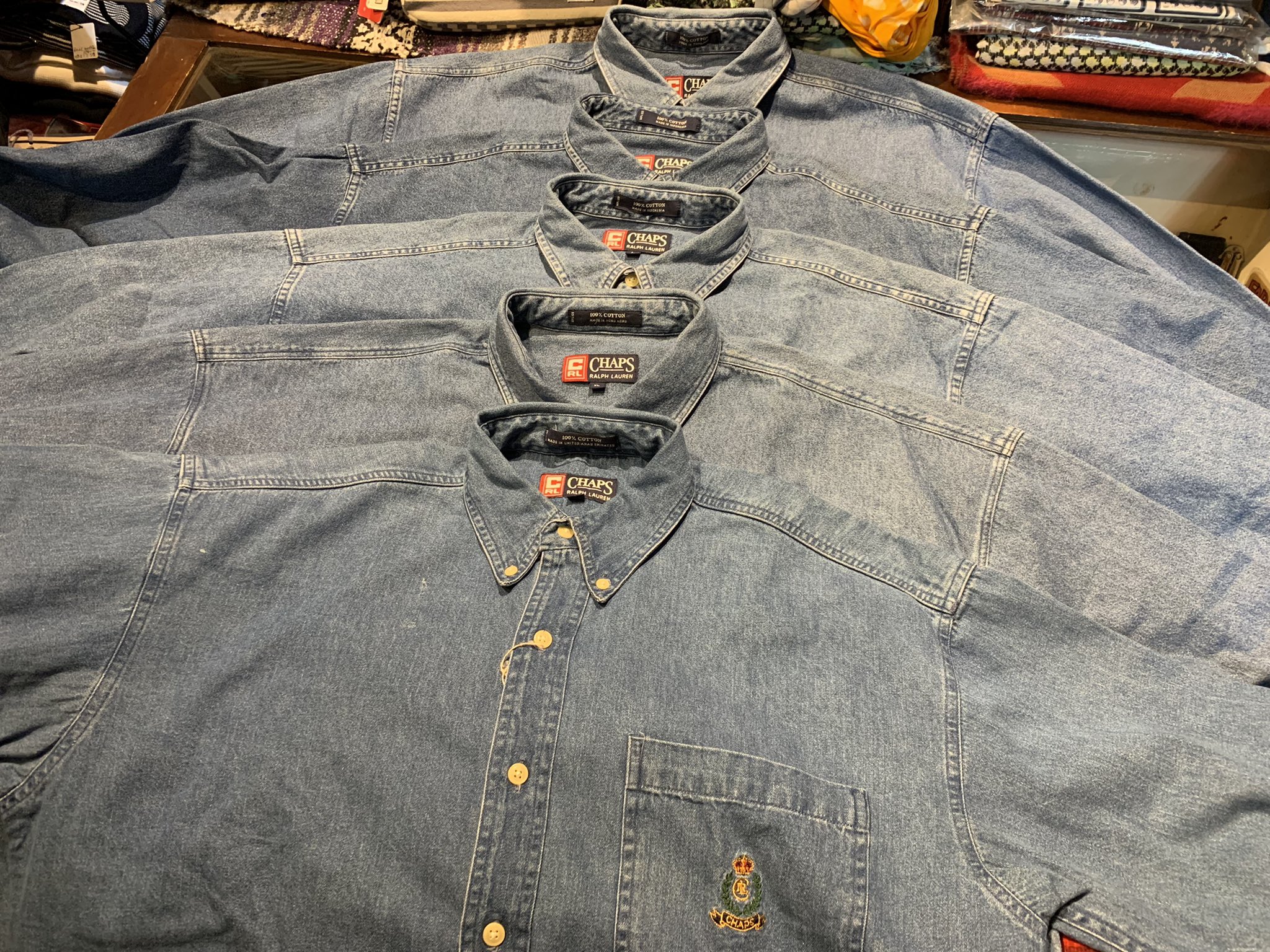 OUTSIDE KAWASAKI on Twitter "USED CHAPS Ralph Lauren Denim Long Sleeve