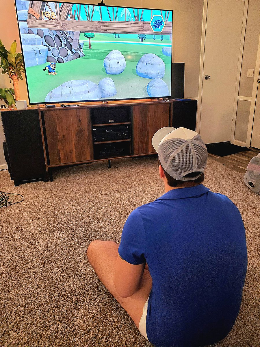 BabyLando904's tweet photo. While Daddy was packing for a work trip, I was playing paw patrol and packing pamps! I almost got all of the pup treats! 🐶🐾💦 #abdl #diaperboy #littletime https://t.co/00mPhEk1eQ