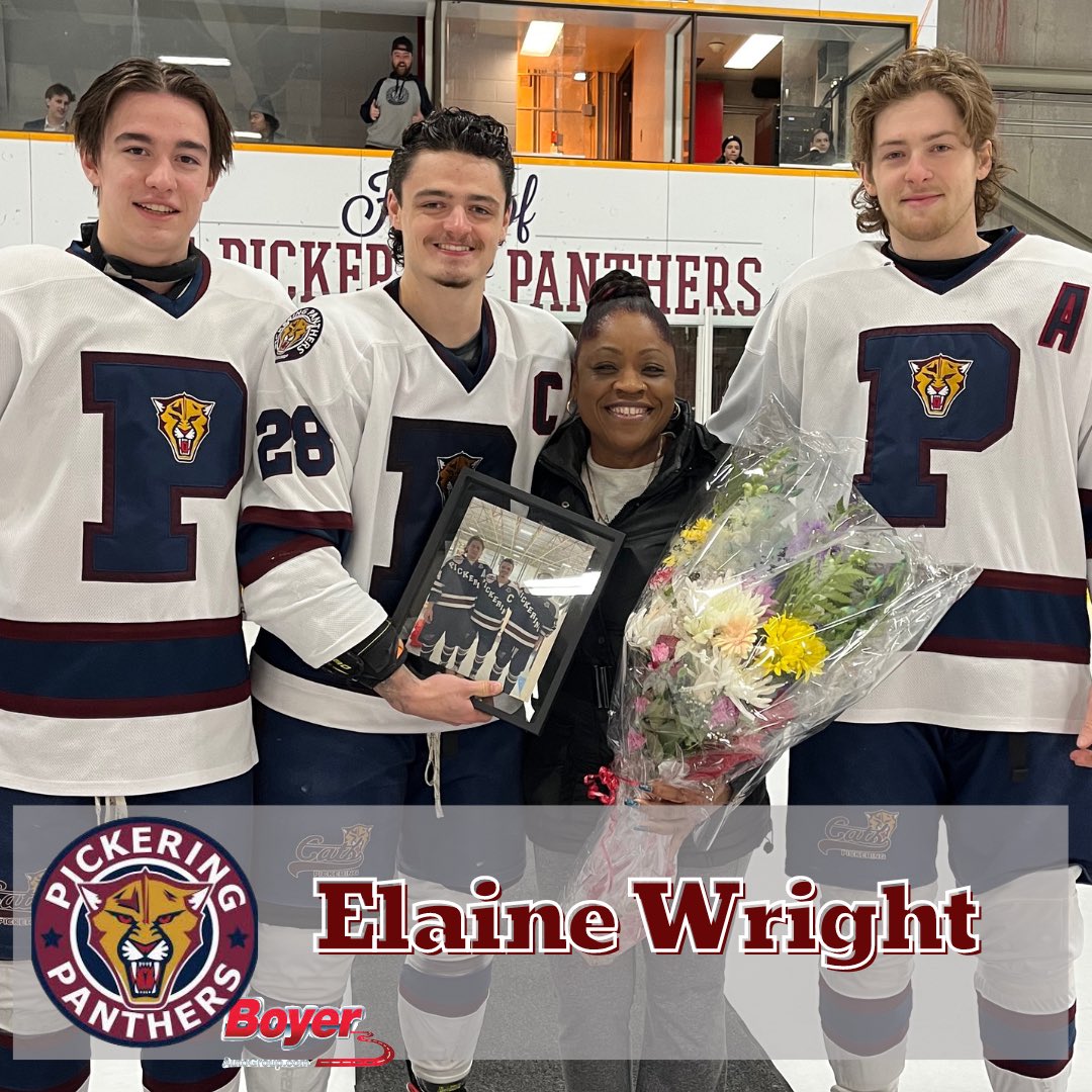 PanthersOJHL's tweet photo. Thank you Elaine!! We appreciate you!!
#PickeringFamily
#PickeringNation #letsride https://t.co/fu2GIm8g9G