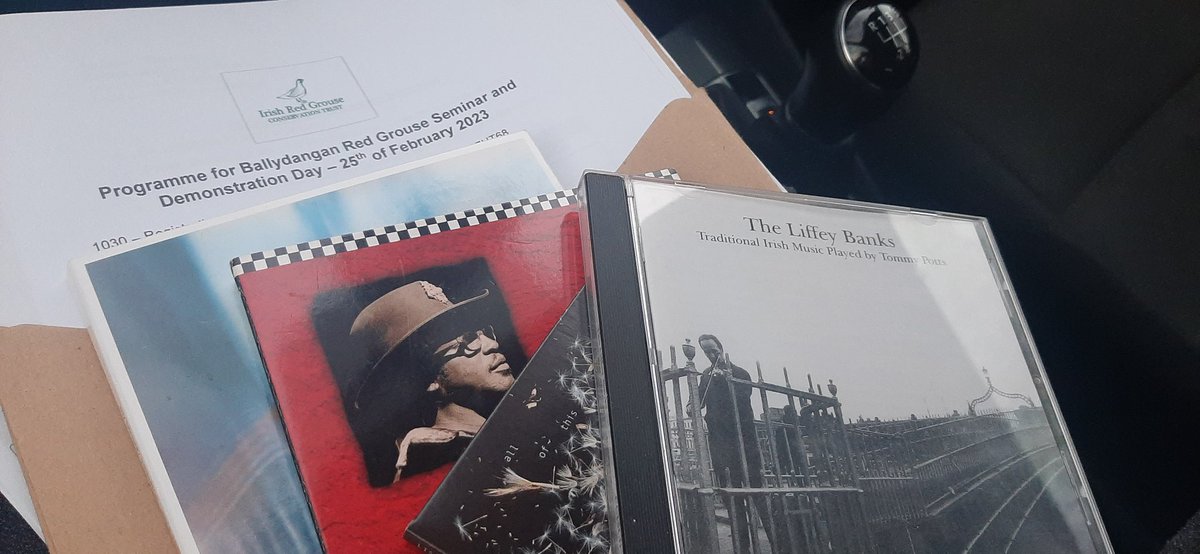 noonan_malcolm's tweet photo. An early start requires some good road music. On our way to County Roscommon to the Ballydangan #RedGrouse Seminar. 

Looking forward to meeting everyone and some lively conversations.
#BoDiddley #mybloodyvalentine #tommypotts #lisaoneill 🍃🐝 https://t.co/okp5Kkx6lG