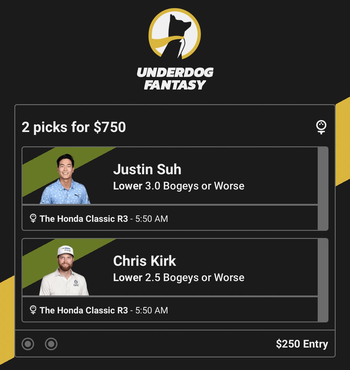 1Finally_Famous's tweet photo. Wake and cash PGA 💰See you on the other side #PrizePicks #win #GamblingTwitter #pga #UnderdogFantasy https://t.co/aBWD3bbMNP
