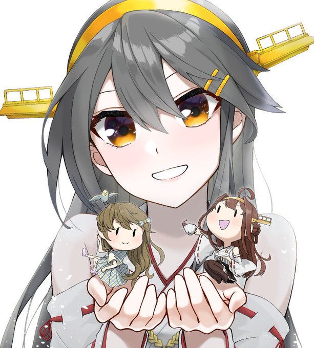 「kongou (kancolle) multiple girls」Fan Art(Latest)