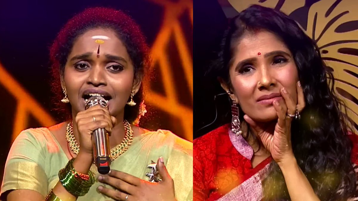 TamilFunExpress's tweet photo. Super Singerல் கண்கலங்கி அழுதபடியே மனமுருக பாடி அசத்திய ARUNAவின் மனம் படைத்தேன்! https://t.co/8FZx2SmFEx via @YouTube #SuperSingerSeason9 #SuperSinger #supersinger9 #dhanush #Vaathi #pathuthala #Jayalalithaa #Songs #LeoFilm  #AK62 #SPB #singer #BiggBoss16 #viralTiktok #TikTok https://t.co/HOneSxte6M