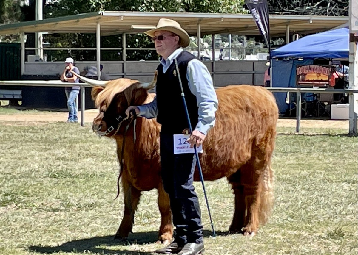 Clarissa_Thorpe's tweet photo. Seeing the farm animals, cakes and rides at the @CanberraShow A great day out! #Canberra https://t.co/K9Vd2TlmBb