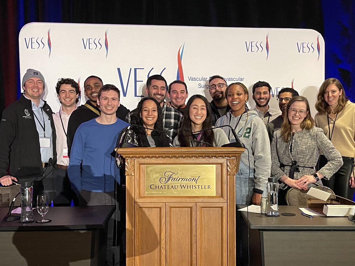 doctormaxw's tweet photo. @VESurgery Next Generation Scholars #VESS23 @FutureVascSurgn https://t.co/ttHGecq8Pr