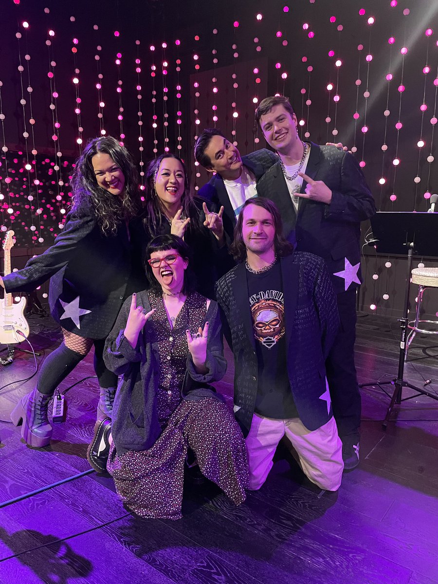 LaFondaMusic's tweet photo. Today was truly incredible! Thank you @kexp for your wonderful hospitality! We had a great time hanging out with you all &amp; performing. Everyone we met today was so professional and kind. We will always cherish this special day! Our session airs 3/4 on #Audioasis from 6-9pm ⭐️ https://t.co/Gj7dvoW3t1