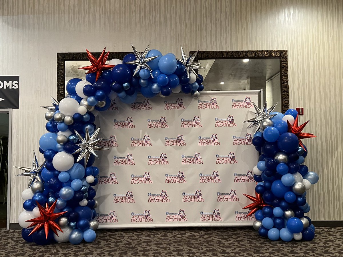 Our team did an amazing job for the @LosAngelesCOE 2023 Academic Decathlon celebration!! Huge congratulations to all winners, so honored to have been part of this wonderful event!
