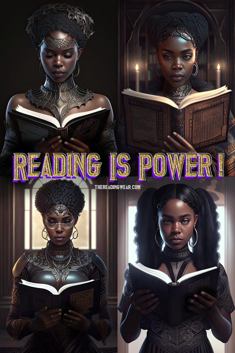 Reading is Power, especially when you’re learning about your history, and the books 📚 are not removed form the schools and libraries. #ReadingIsPower 📖