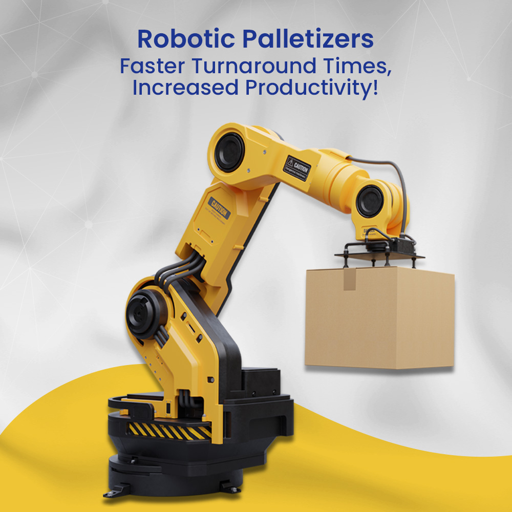 InnovationsSjk's tweet image. Robotic palletizers are becoming an integral part of warehouses handling large levels of inventories! 

#IndustrialAutomation #robots #robotsolution  #roboticautomation #warehousemanagement #industrial #automationsolutions #materialhandling #Warehouse #sjkinnovations